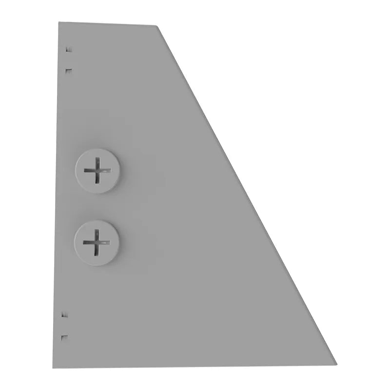 LED Silver Wall Pack, 60W/80W/100W, 3000K/4000K/5000K 