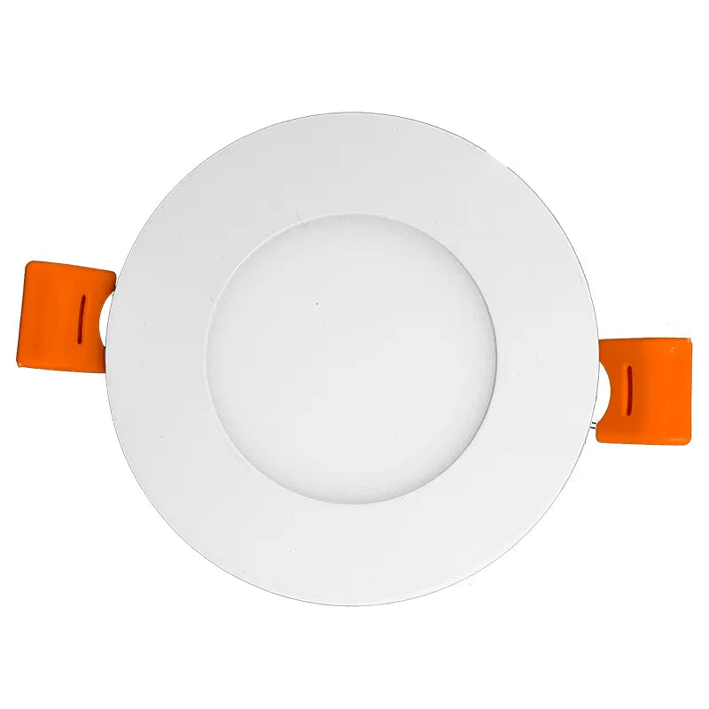 White Westgate 4-inch dim-to-warm LED ceiling fixture with 11W, adjustable color from 2200K to 4000K, canless design.