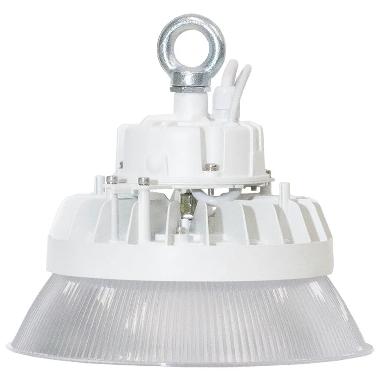 Westgate LED Wet Location Mini High Bay with prismatic reflector, 50W, 5000K, 6500 lumens, suitable for industrial lighting applications