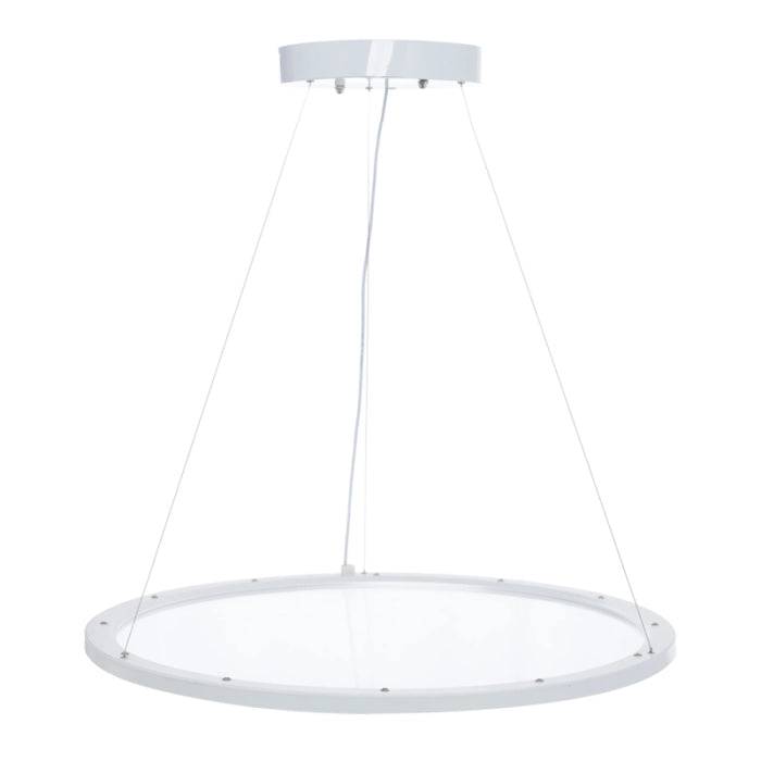 LED 40 Watt Suspended Up/Down Clear Round Panel Light