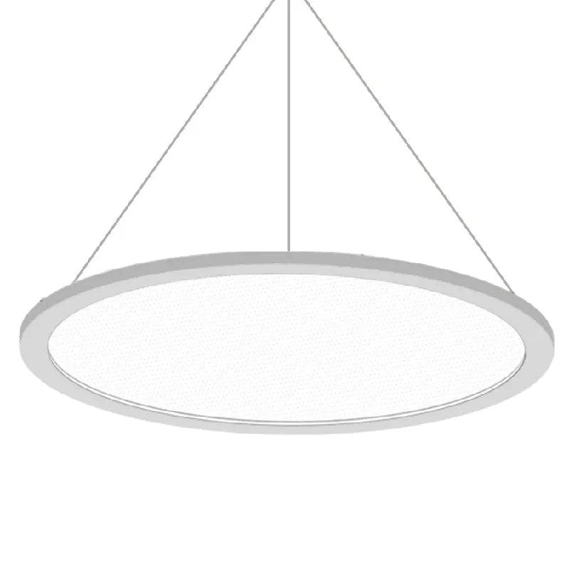 LED 40 Watt Suspended Up/Down Clear Round Panel Light