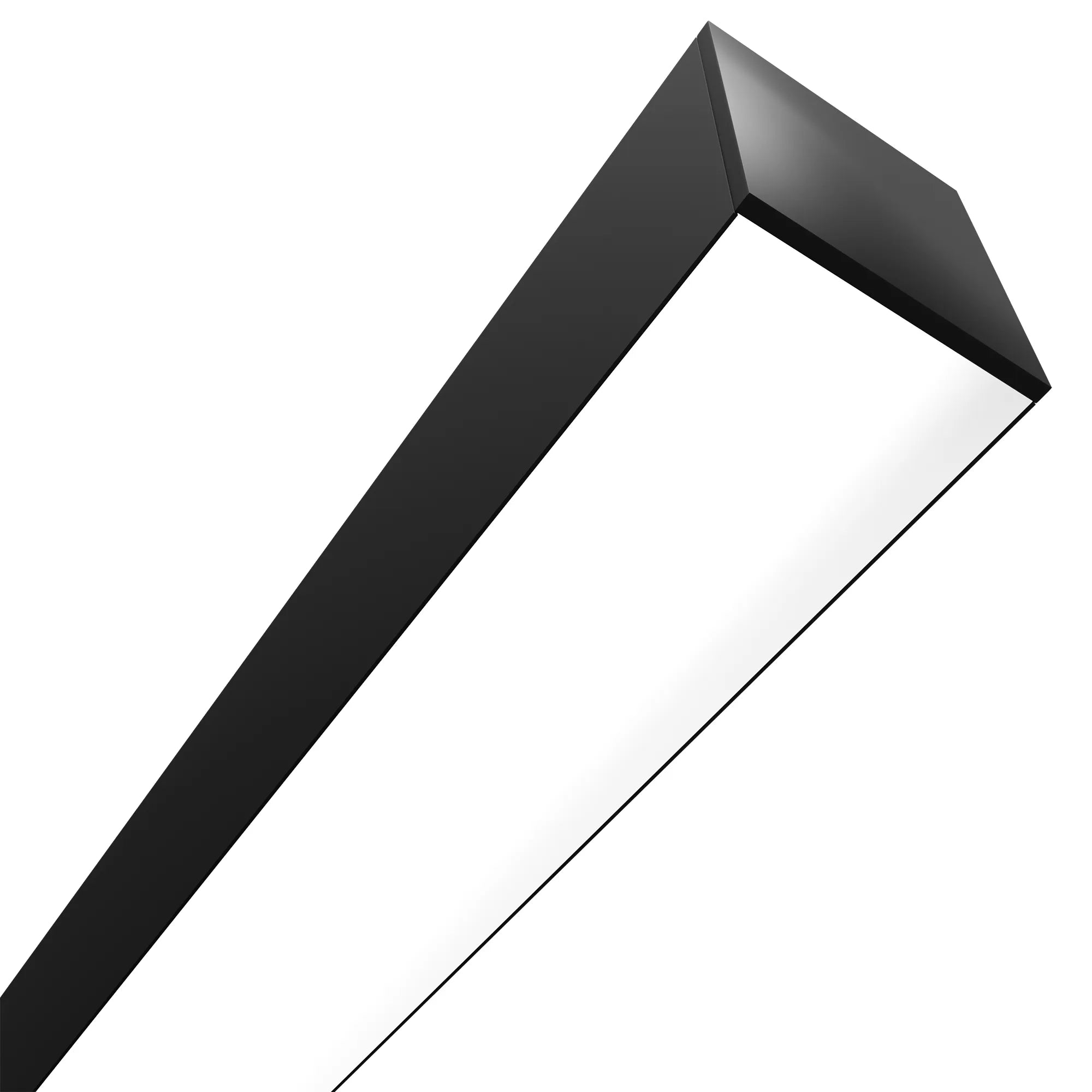LED 4ft. Black Seamless Linkable Linear Fixture