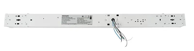 Westgate 4ft LED strip light with EM and OCC sensor, 40W, available in 3500K, 4000K, and 5000K color temperatures.