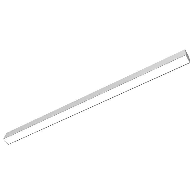 Westgate 4-foot silver LED linear light fixture with adjustable CCT and power, suitable for commercial and industrial lighting.