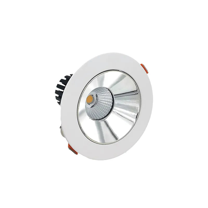 LED 4" Architectural Canless Open Trim with Clear Reflector