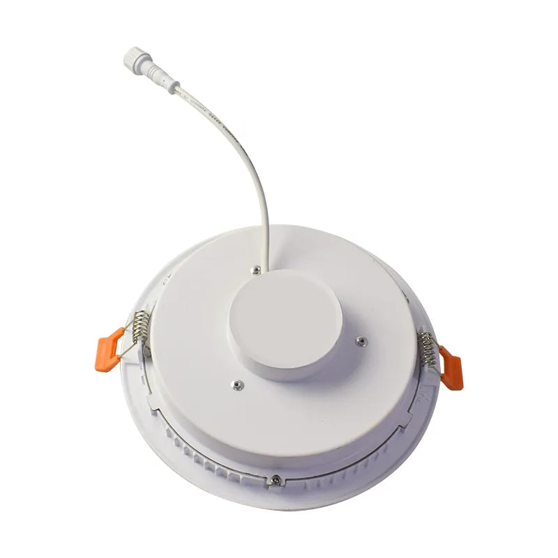 Westgate RGB Ultra Slim 6-inch canless LED wafer light, 12W, showcasing its sleek design and vibrant color options.