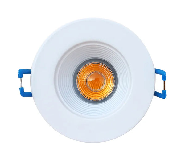 Round LED White 2 Inch Canless Recessed Light, 9W