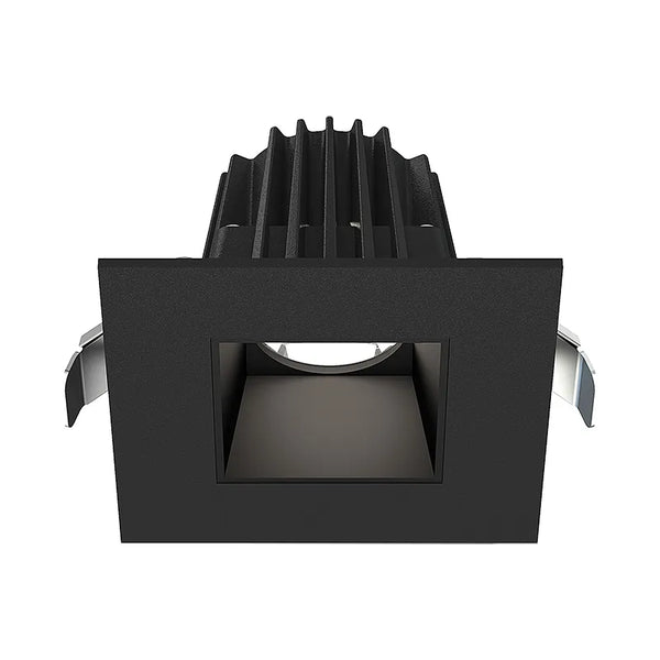 Square LED Black 2 Inch Canless Recessed Light, 9W