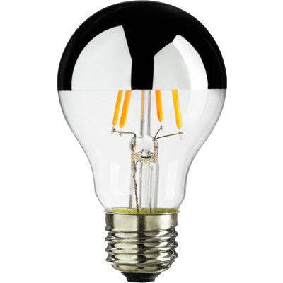 LED A19 Silver Bowl 7W-700LM Dim 2700K - Green Lighting Wholesale