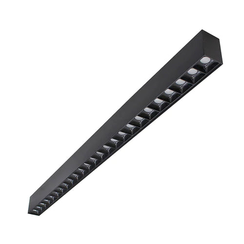 Westgate 4ft LED linear light fixture with multi-CCT options, 40W, 3760 lumens, featuring micro optic design for even lighting.
